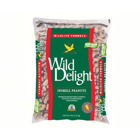 Wild Delight Inshell Peanuts 5 lbs + Freight WI131476